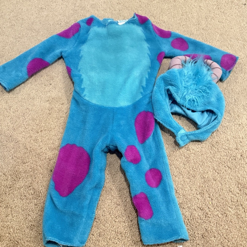 Disney Baby Sulley Monsters Inc Costume 12-18 Months Disguise 113839-WAL